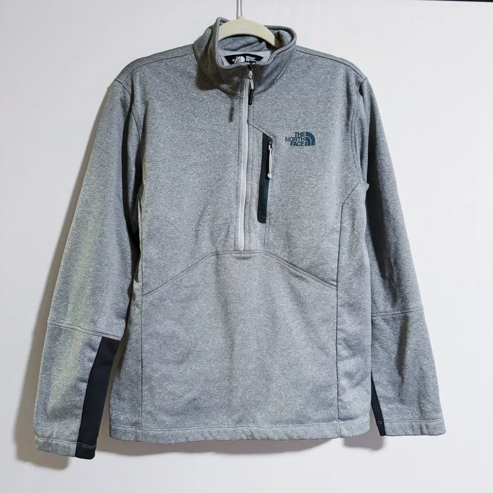 The North Face - Grey Half Zip Jacket